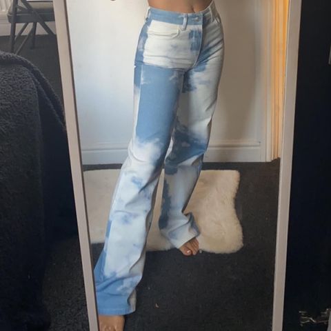 Cloud Boyfriend Jeans fra Jaded London