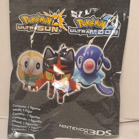 Pokemon Ultra Sun & Ultra Moon - Blind Bag Samlefigur - Ny og Uåpnet
