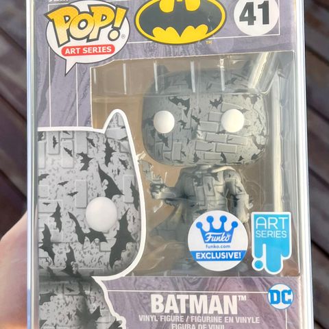 Funko Pop! Batman (Gray/Brick) (Art Series) | DC (41) Excl. to Funko-Shop