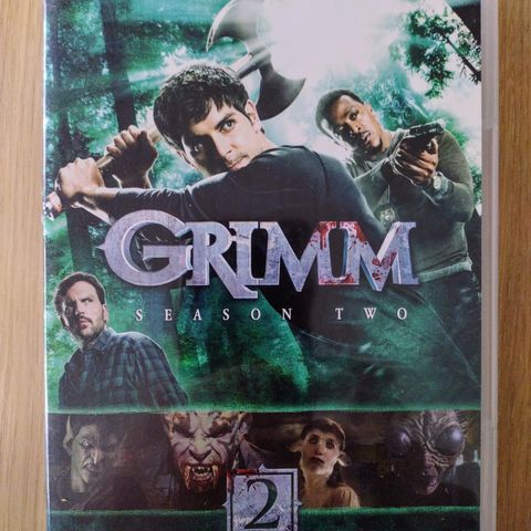 Dvd serie. Grimm. Sesong 2. Norsk tekst.
