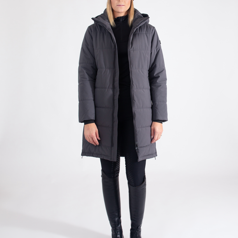 Ny Varm jakke - Stierna Neve Coat - Asphalt strl XS