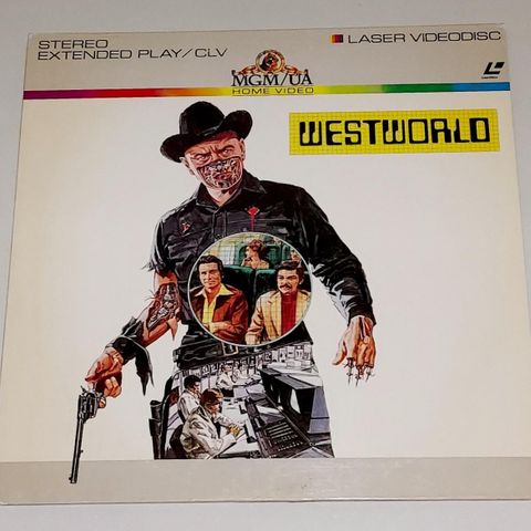 LASERDISC M/ PLASTLOMME.WESTWORLD.