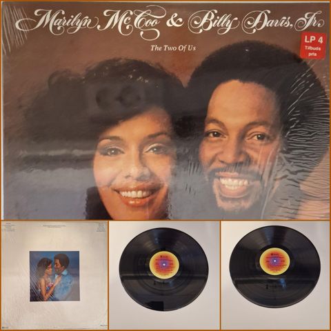 MARILYN MCCOD AND BILLY DAVIS, JR. / THE TWO OF US 1977 - VINTAGE/RETRO LP-VINYL