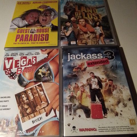 Vegas Baby- Jackass 3 - Land of the Lost- Guest House Paradiso -Zathura