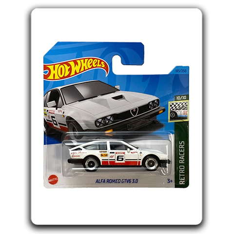 Hot Wheels Alfa Romeo GTV6 3.0 (Retro Racers 2023), HKJ83