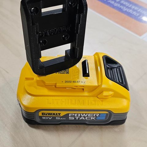 Batteriholder DeWalt 18v