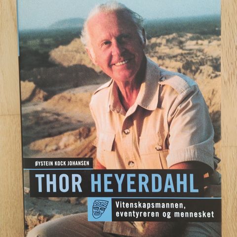 Øystein Kock Johansen- Thor Heyerdahl- innbundet