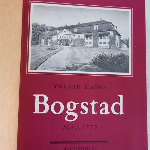 Yngvar Hauge.Bogstad 1649-1772