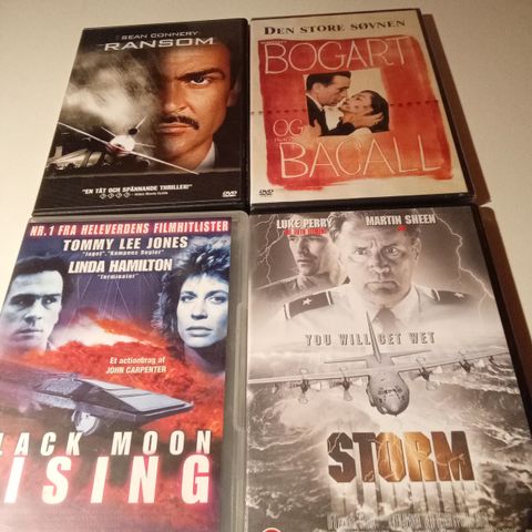 Black Moon Rising - Storm - Ransom - Bogart og Bacall-