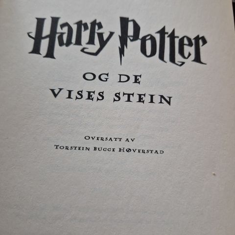 KR 10 HARRY POTTER OG DE VISES STEIN 2001