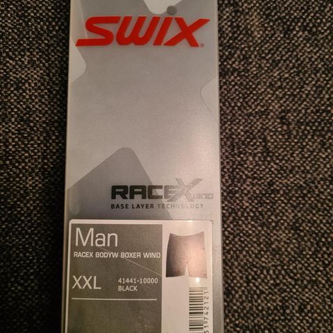 Swix RaceX Windstopper boxer herre str XXL.