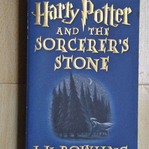 Harry Potter and the sorcerner's stone. J K Rowlings