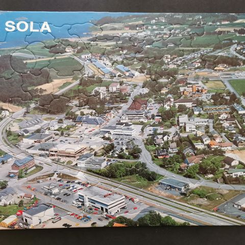 Puzzlespill av sola