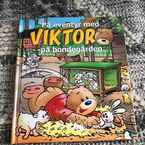 På eventyr med Viktor - på bondegården barnebok (hentes/sendes)