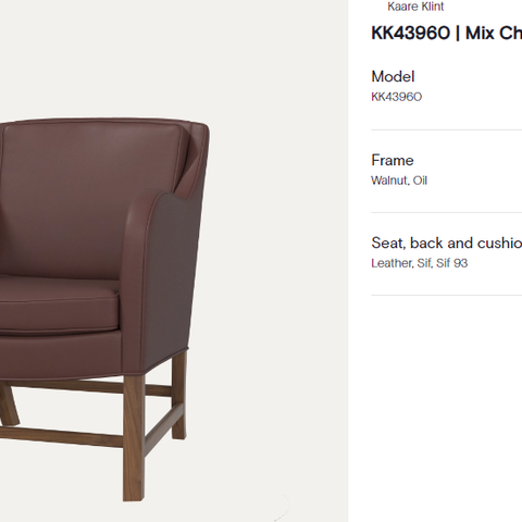 Kaare Klint | Mix Chair