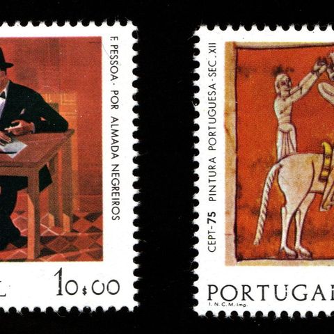 Portugal 1975- "Europa CEPT" MNH - Postfrisk - Michel PT 1281x og PT 1282