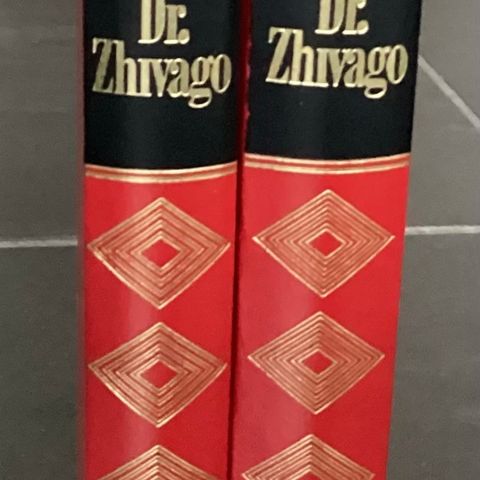 EN KLASSIKER - DR. ZHIVAGO- 2 NYE meget flotte bøker Nr. 1 og Nr. 2. 1982.