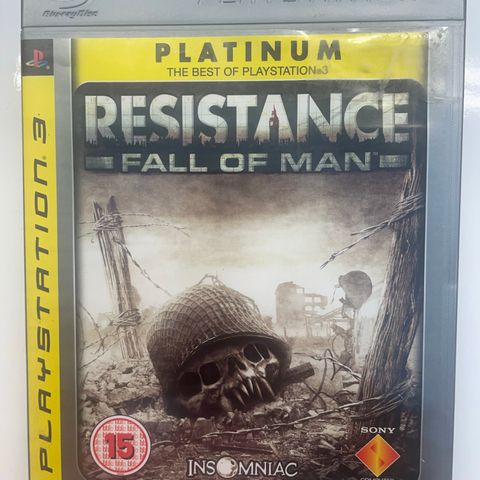 Resistance Fall of Man PLATINUM PS3