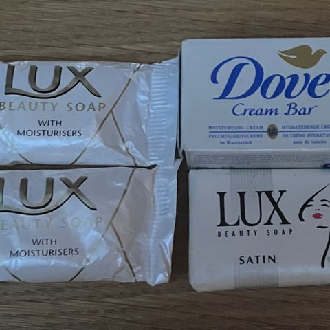 såpe/ gjestesåpe Dove / LUX