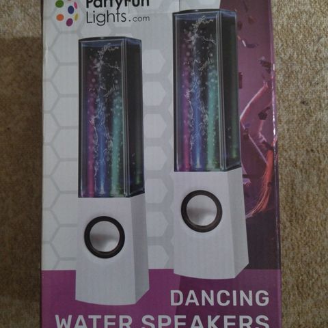 Partyfunlights Dancing Water Speakers
