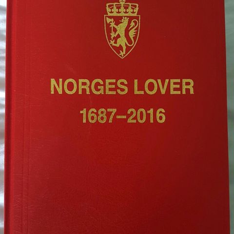 Norges lover (2016) og Grunnleggende juridisk metode