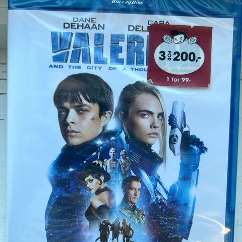 Valerian and the City of a Thousand Planets (BLU-RAY) NY!