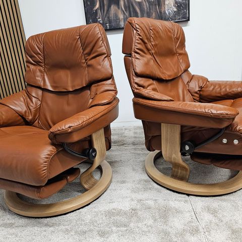 1 stk. Stressless® Reno(L) Power  elektrisk lenestoler fra Ekornes