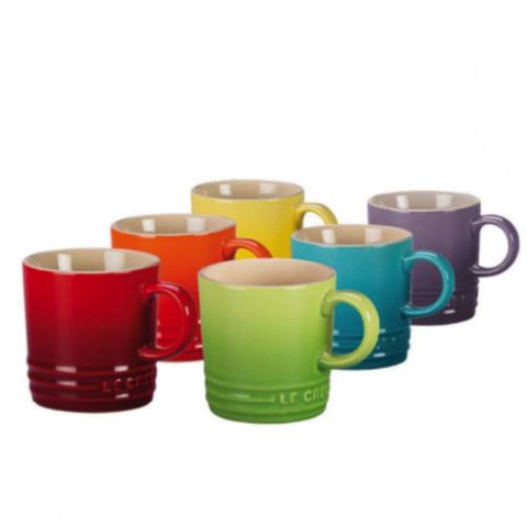 Le creuset krus selges samlet - Rainbow collection