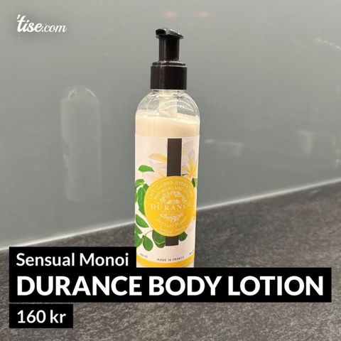 Durance Sensual Monoi body lotion