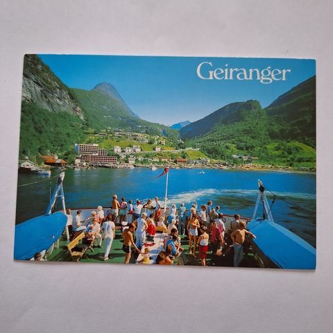 postkort fra Geiranger kr. 10,- pr.stk