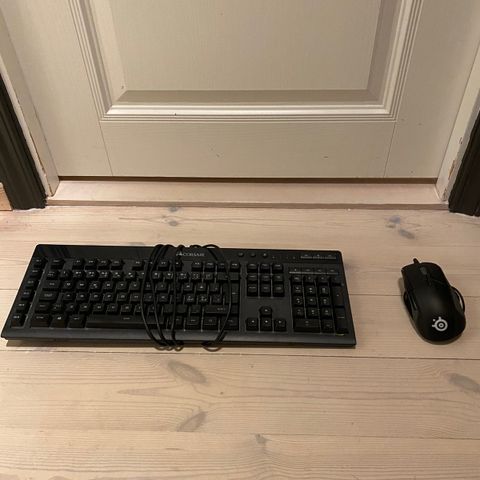 tastatur og gaming mus