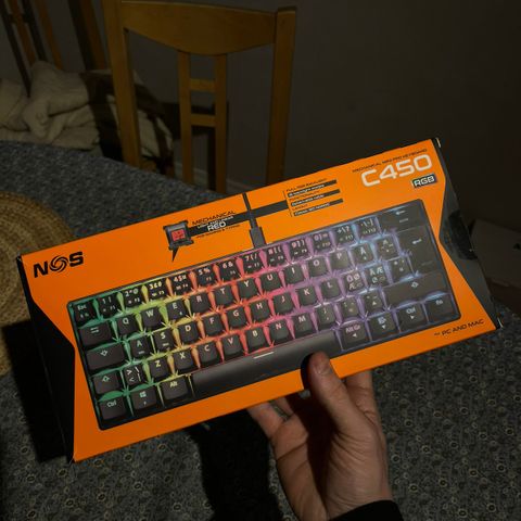 NOS C450 Mekanisk Pro Keyboard RGB