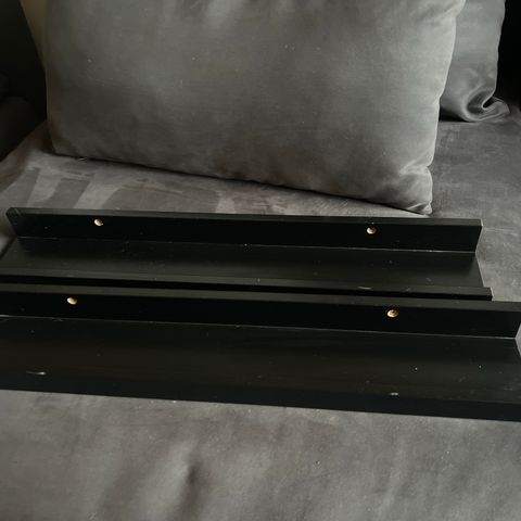 Ikea Ribba 2 stk 55cm svart farge