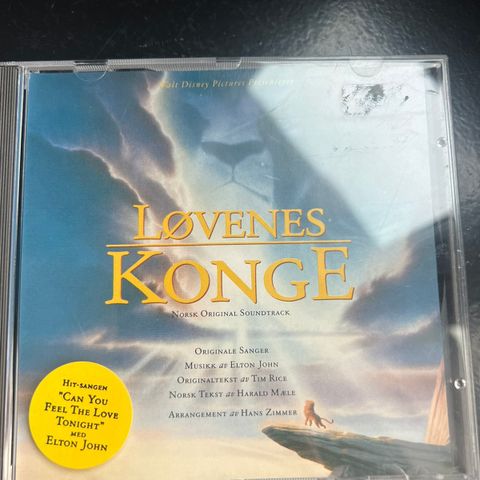 Løvenes Konge - De norske sangene