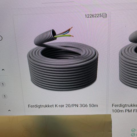 Ferdig trukket K rør