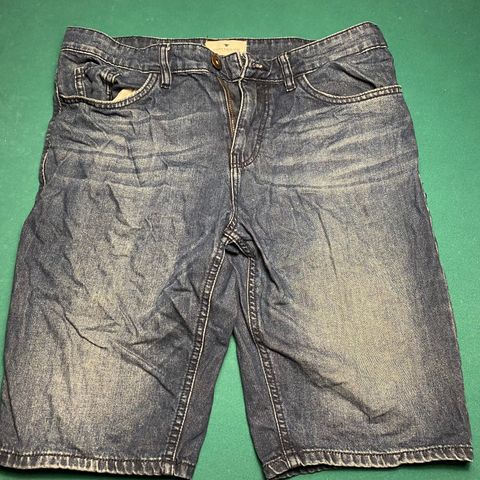 Tom Tailor dongeri/denimshorts MEDIUM herre