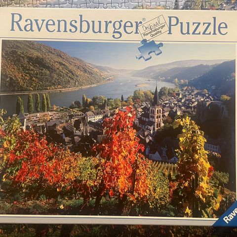 puslespill ravensburger 1000 brikker