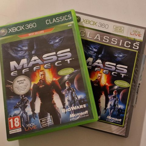 Mass effect inkl. Bonus disc. Xbox 360