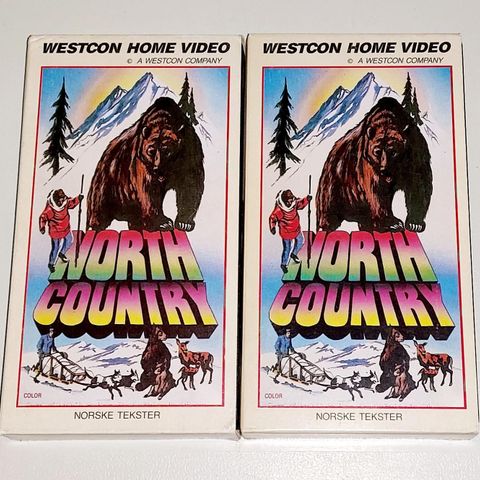 2 VHS I ESKE.WESTCON HOME VIDEO.NORTH COUNTRY.Nr.2