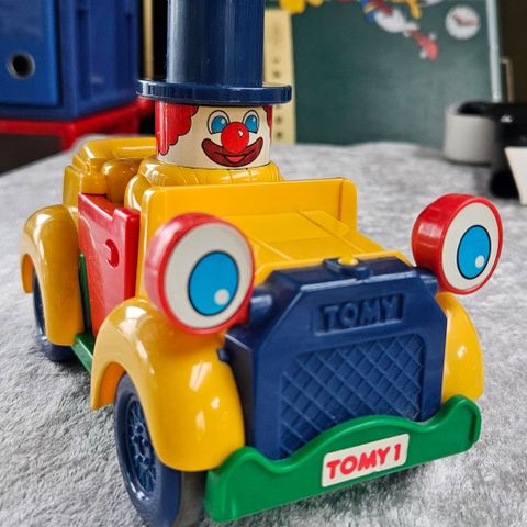 Vintage Tomy Push 'n go bil, 1990