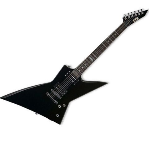 ESP EX-50 Ltd el-gitar 6-strenger selges med formsydd softcase bag.