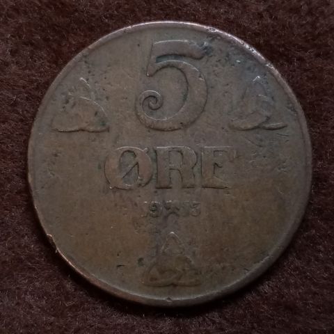 5 Øre 1915