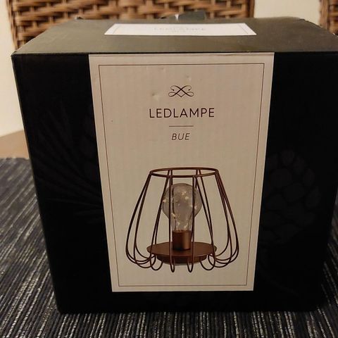 Trådløs led-lampe.