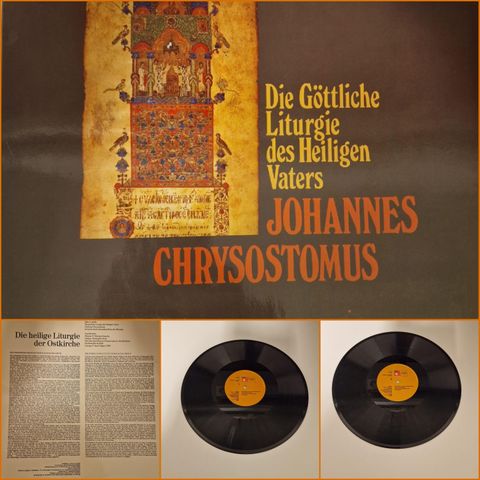 DIE GØTTLICHE LITURGIE DES HEILIGEN VATERS / JOHANNES CHRYSOSTOMUS  (ALBUM)