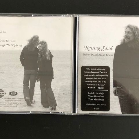 ROBERT PLANT & ALISON KRAUS "Rising" CD