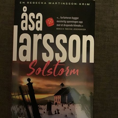 Pocketbok: Åsa Larsson, Solstorm