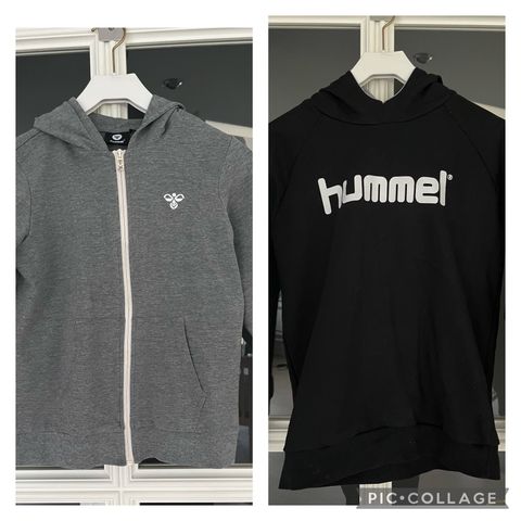 Hummel hettegenser str 152 og jakke str 140 cm