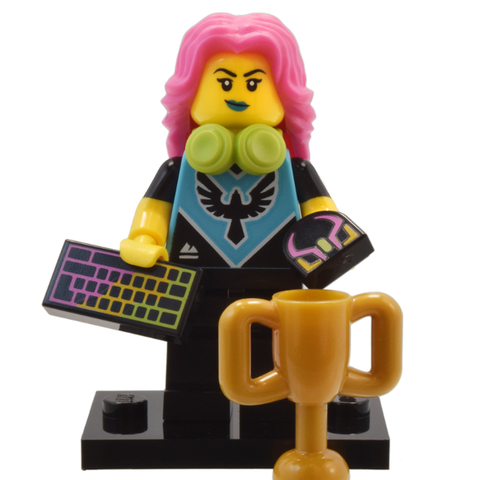 E-Sports Gamer Lego Minifigur 71045 Series 25