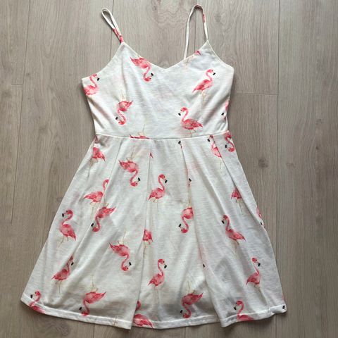 Søt Flamingo Mini Kjole fra Japan