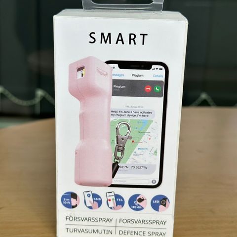 SMART Forsvarsspray med GPS - Personlig Sikkerhet på Farten